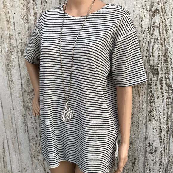 New York Style Tops - New York Style Loose Casual Striped Top